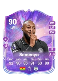 Antoine Semenyo Fantasy FC 91 OVR