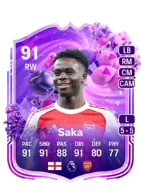 Bukayo Saka FUT Birthday 91 ED