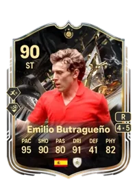 Butragueño Trophy Titans Icon 90 OVR ST