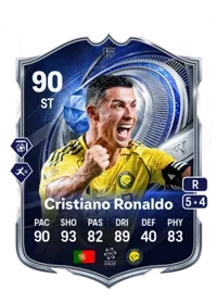 Cristiano Ronaldo TOTY HM 90 OVR ST Karte