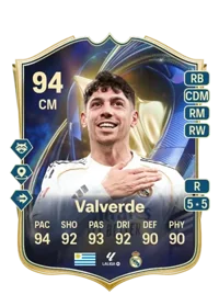 Federico Valverde TOTS Champions 94 CM