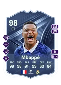 Kylian Mbappe Summer Stars 98 ST