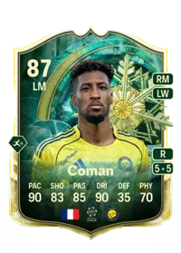 Kingsley Coman Winter Wildcards 87 OVR