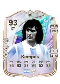 Mario Alberto Kempes Greats of the Game 93 OVR ST