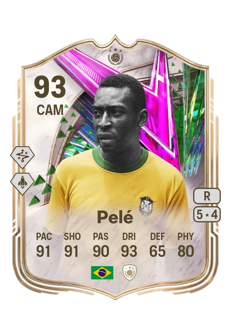 Pelé 93 OVR ICON FC 26