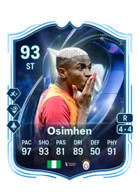 Victor Osimhen Honourable Mentions 93 OVR ST