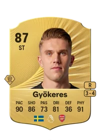 Viktor Gyökeres FC 26 Base 87 ST